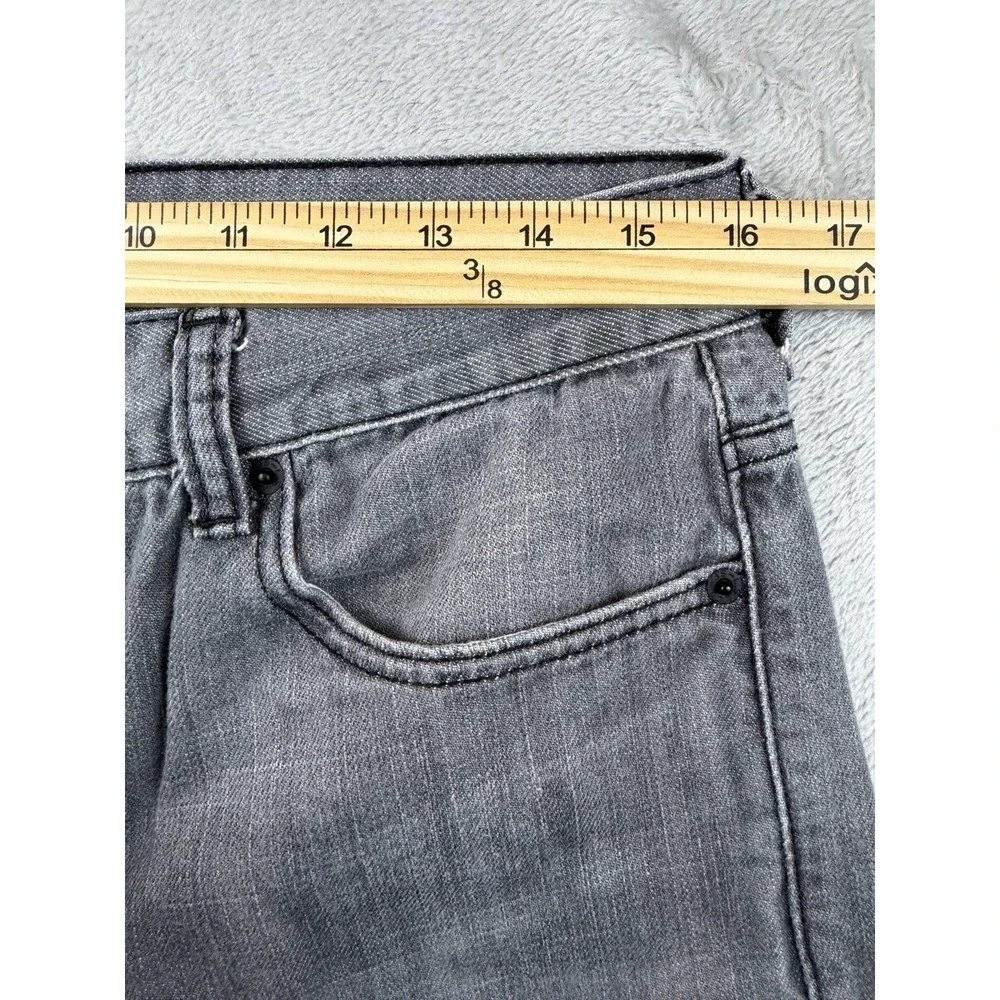 Levis 511 Jeans Mens 34x34 Gray Slim‎ Straight Med Wash (32x30 Altered/Hemmed)